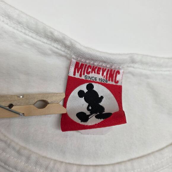 VTG Disney Goofy Tank Top Shirt Men L/XL 90s Mickey INC Stain READ - Picture 10 of 13